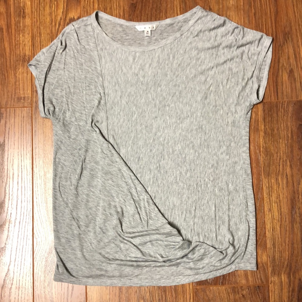 Cabi Draped Tee Style 536 - Picture 3 of 6